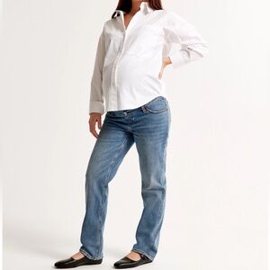 Abercrombie & Fitch Maternity 90s Straight Jean 29